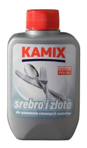 Kamix Srebro i Złoto Płyn do czyszczenia srebra i złota 125ml